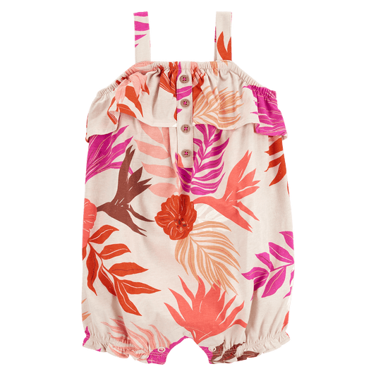 Romper Floral Carter’s Tropical