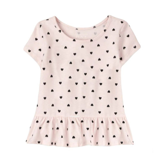 Blusa Infantil The Children Place Corações