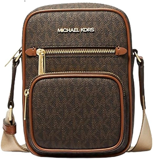 Bolsa Transversal Michael Kors Pocket Marrom