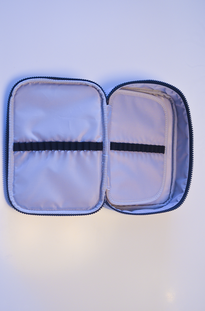 Estojo Kipling 100 Pens Cinza