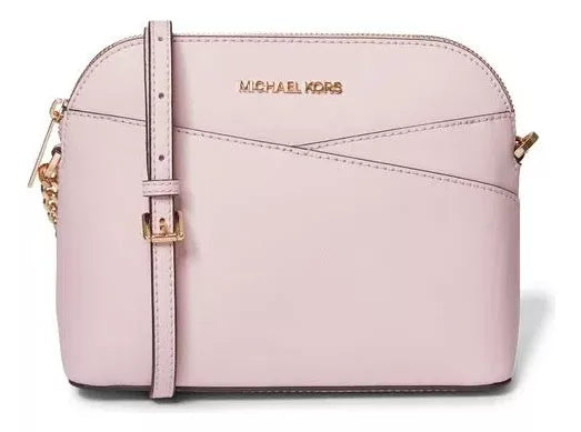 Bolsa Transversal Curva Michael Kors Rosa