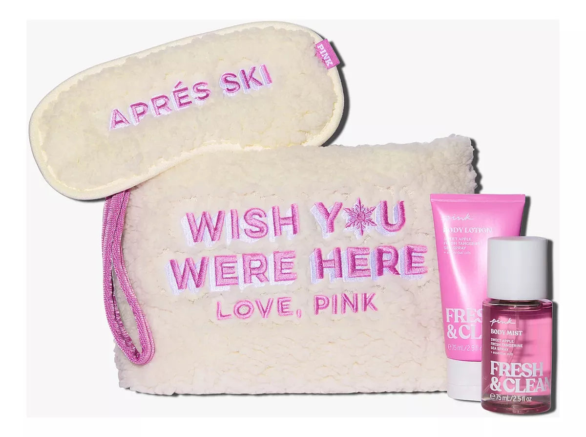 Kit Victoria’s Secret PINK Fresh & Clean - 4 Peças