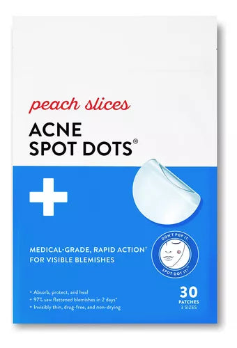 Adesivos para Acne Peach Slices - 30 Patches