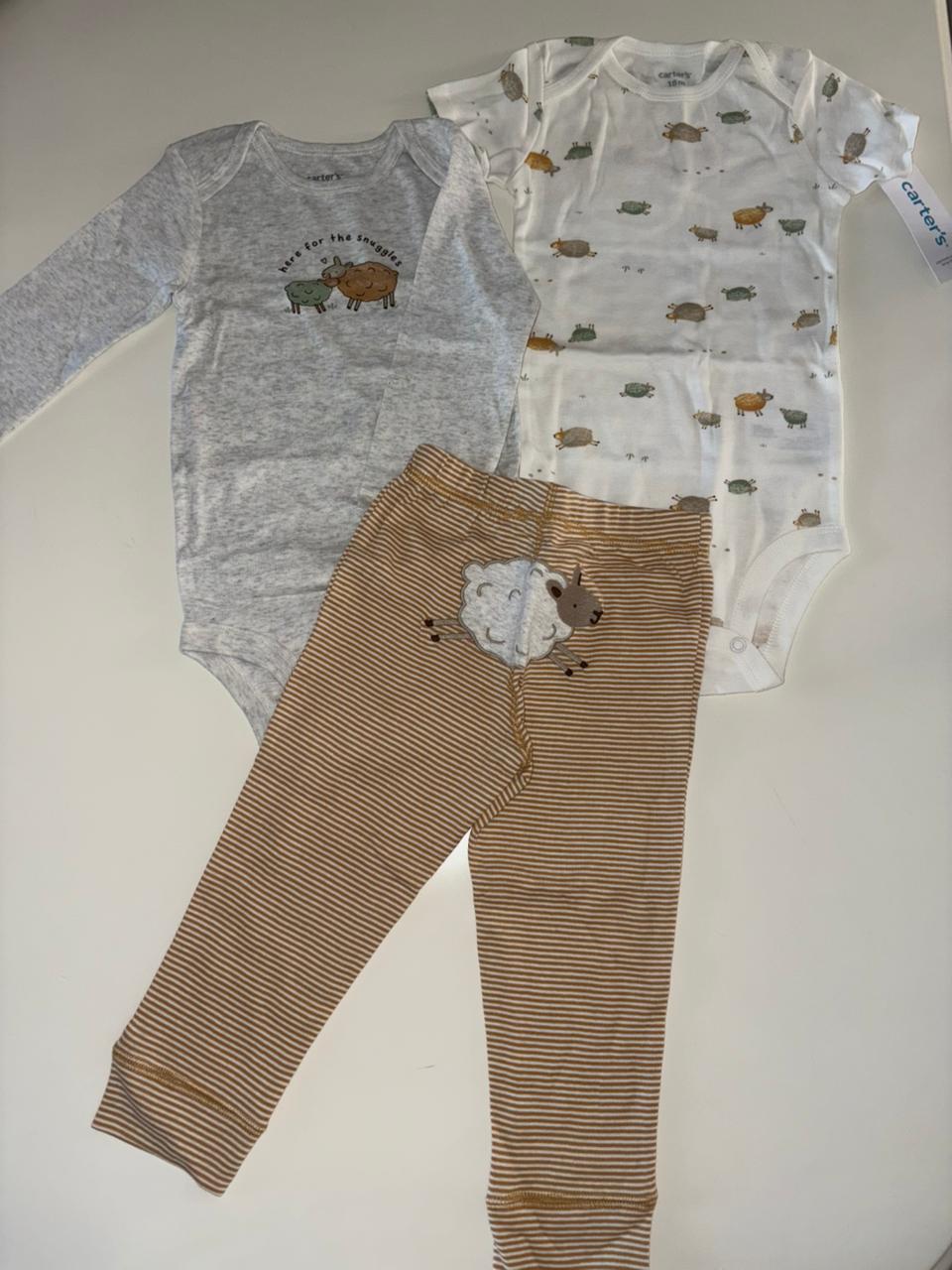 Conjunto Carter’s Ovelha