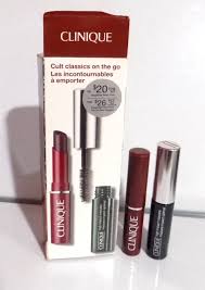 Kit Clinique Cult Classics On The Go - Batom + Máscara de Cílios