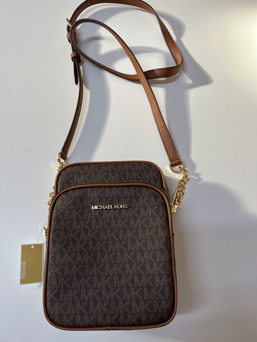 Bolsa Transversal Brown Michael Kors