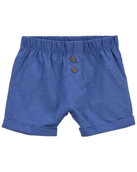 Conjunto Carter's Camiseta e Shorts Fundo do Mar