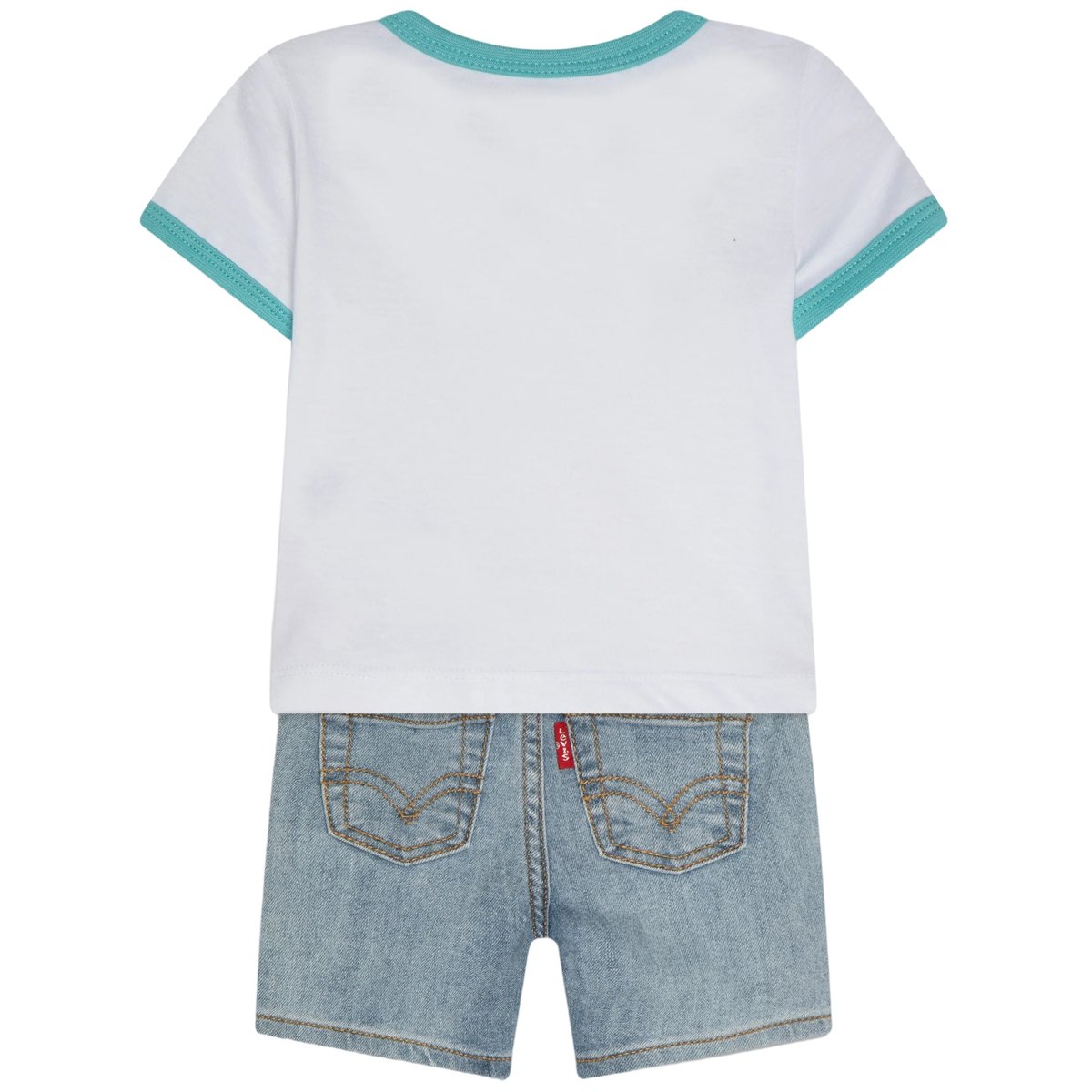 Conjunto Levi’s Camiseta & Short Jeans