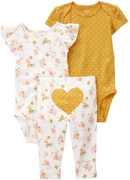 Conjunto Carter’s Love & Flowers