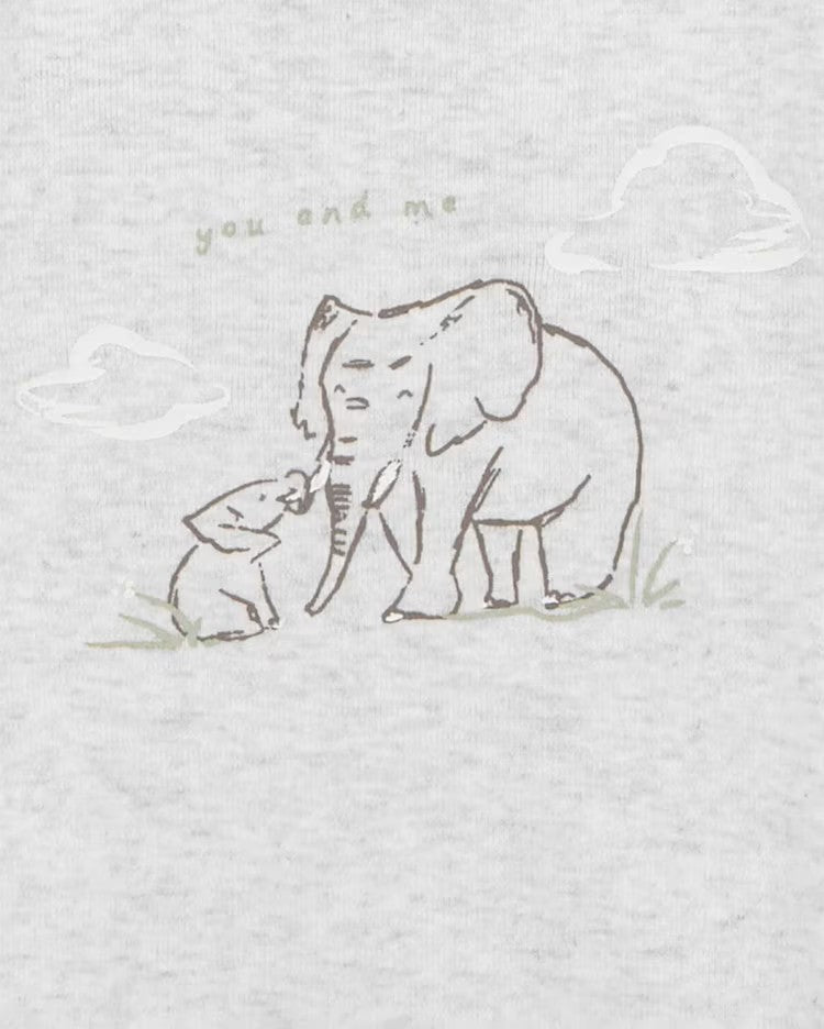 Kit Body Carter’s Infantil - Elefantes