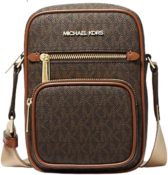 Bolsa Transversal Michael Kors Pocket Marrom