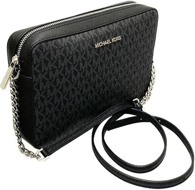 Bolsa Transversal Michael Kors Chain Preta