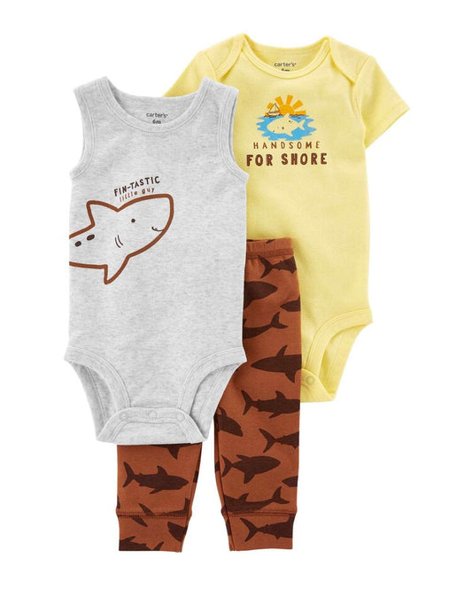 Conjunto Carter’s Infantil Tubarão