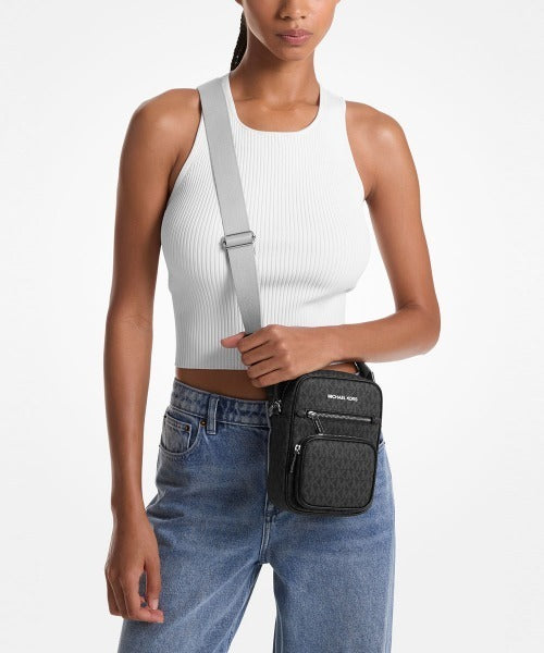 Bolsa Transversal Michael Kors Pocket Preta