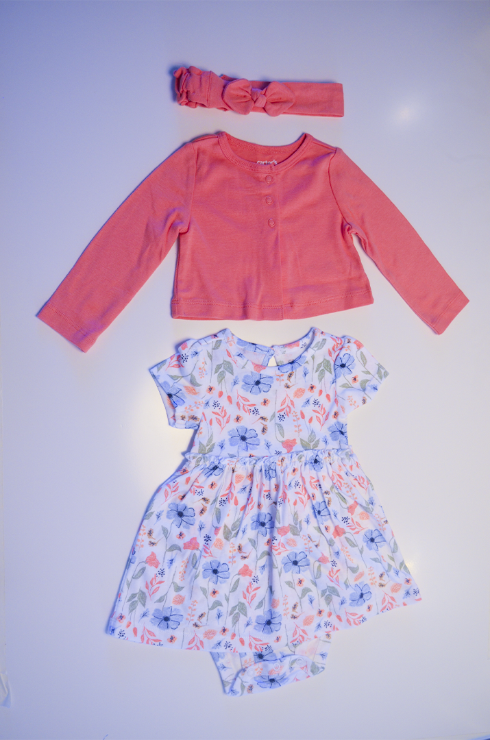Conjunto Floral Carter’s Child of Mine