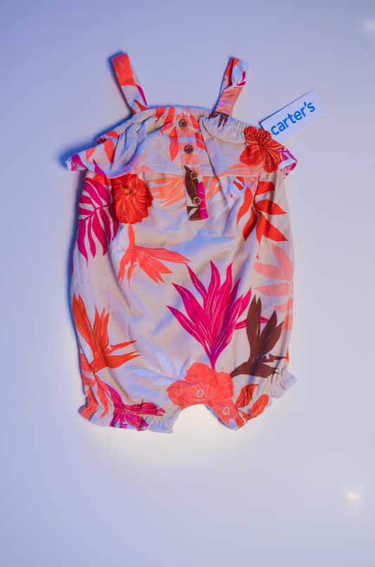 Romper Floral Carter’s Tropical