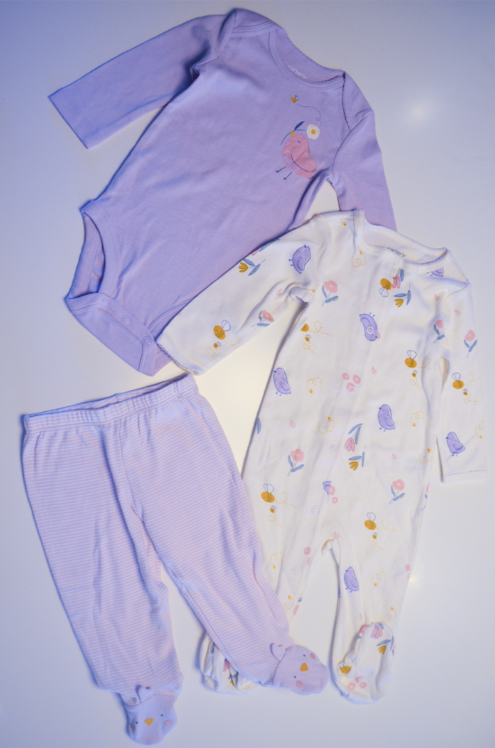 Conjunto Carter’s Passarinhos