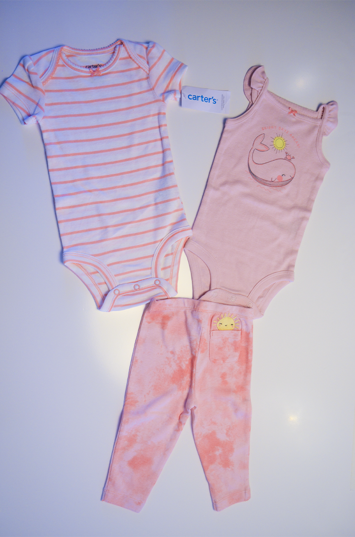 Conjunto Carter’s Sol & Baleia
