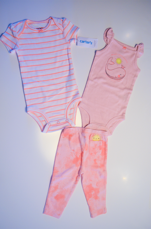 Conjunto Carter’s Sol & Baleia