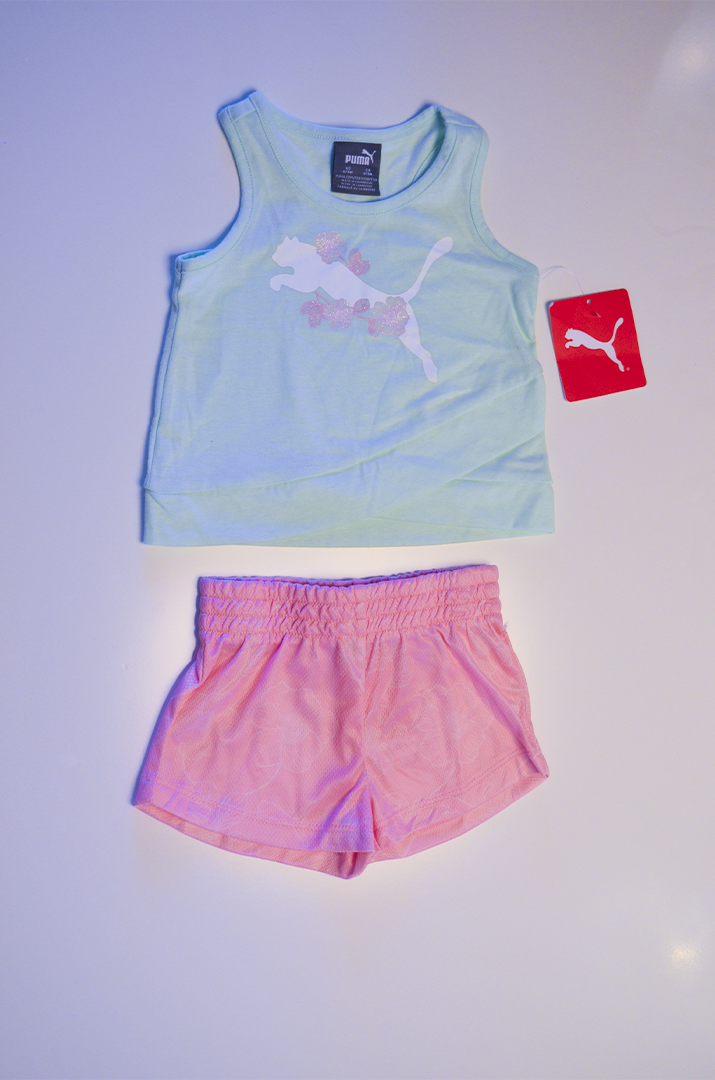 Conjunto Puma Regata & Short – Floral Sport