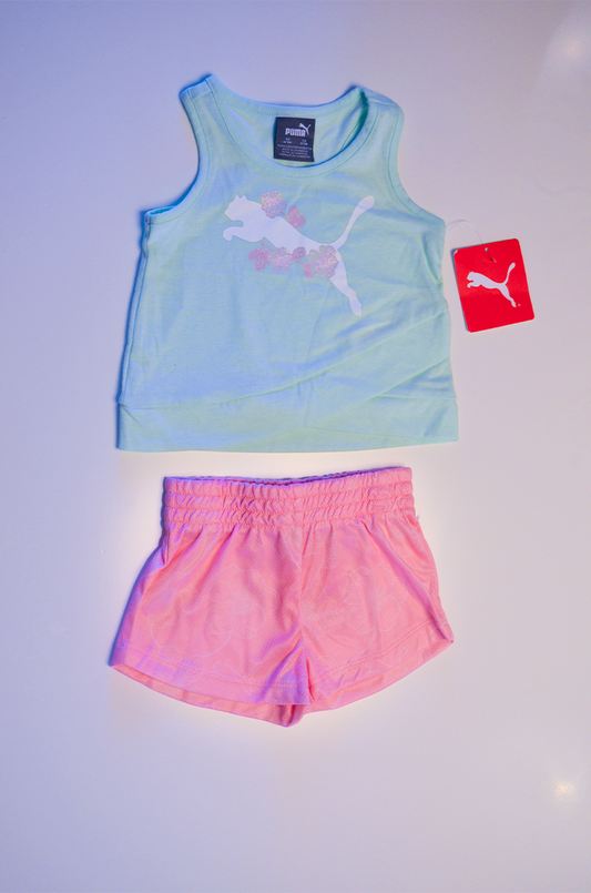 Conjunto Puma Regata & Short – Floral Sport