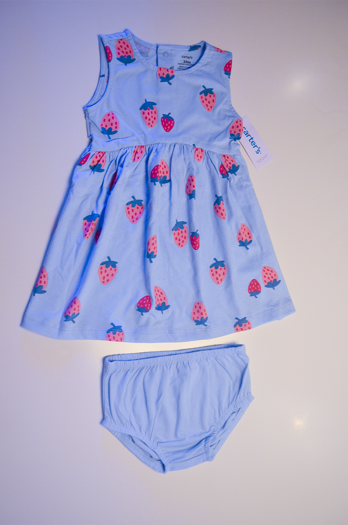 Vestido Carter’s Moranguinhos