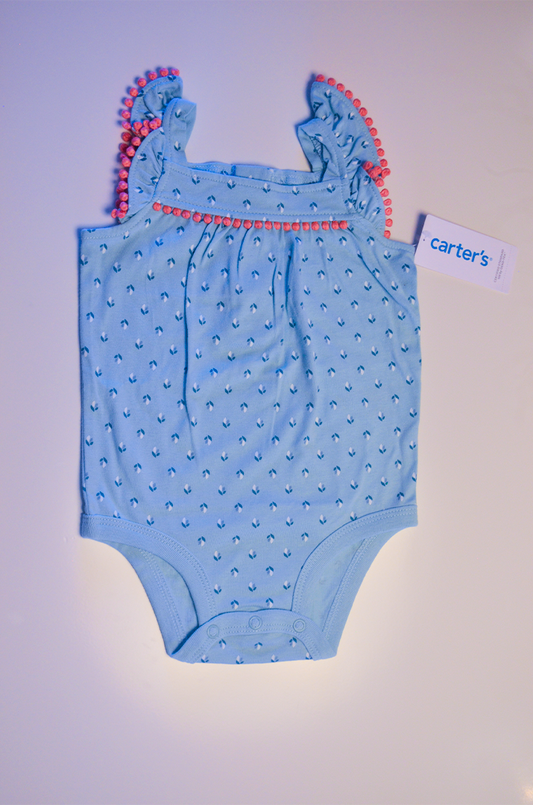 Body Carter’s Verde Água Bordado – Detalhes Delicados