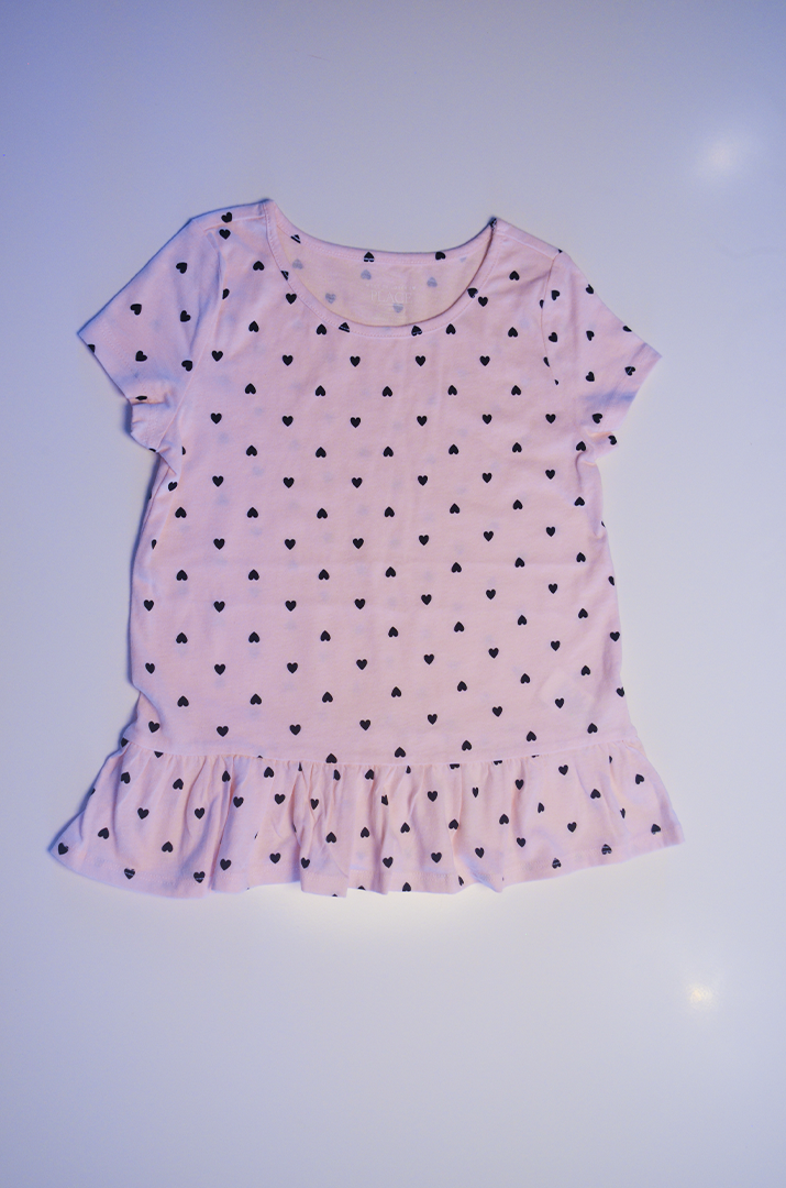 Blusa Infantil The Children Place Corações