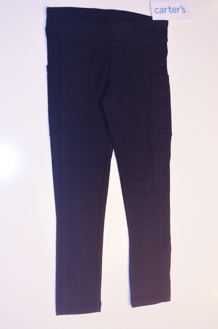 Calça Legging Infantil Carter's Preta