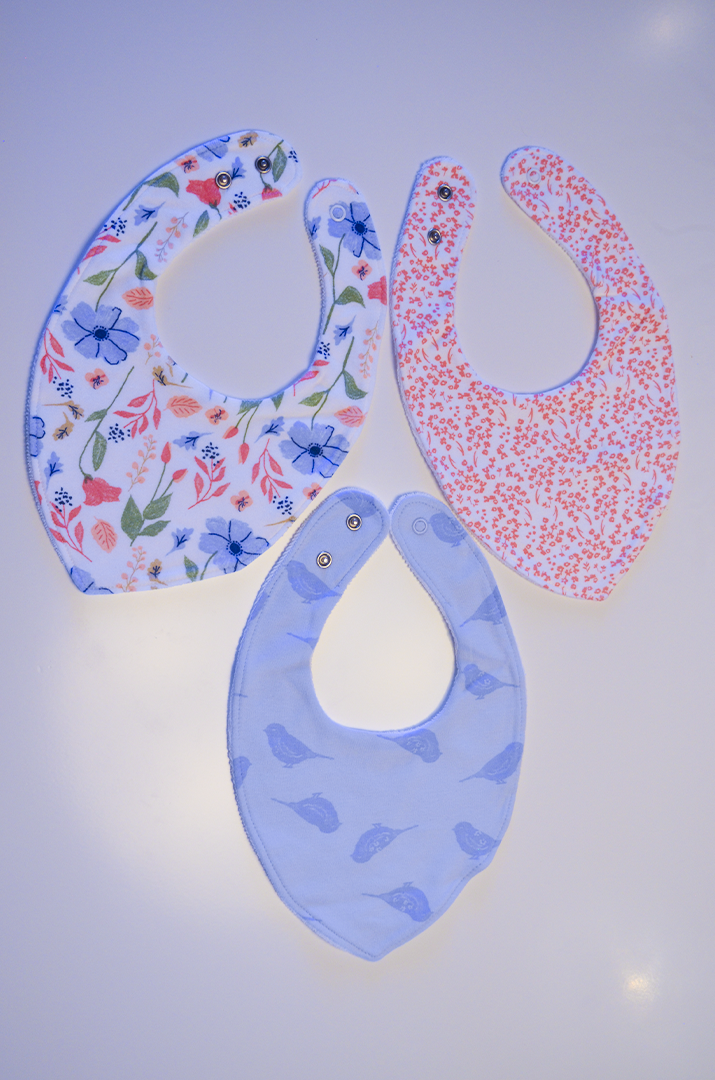 Kit 3 Babadores Carter's