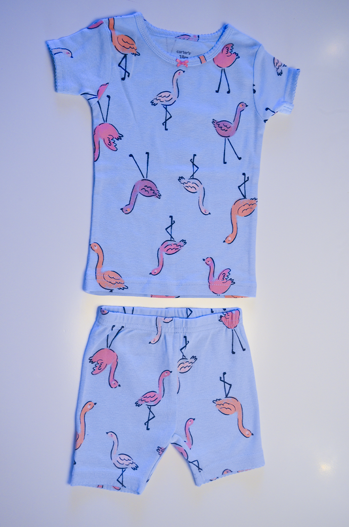 Pijama Curto Carter’s Flamingo