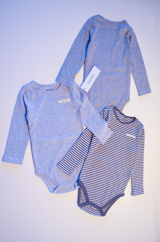 Kit Body Manga Longa Calvin Klein