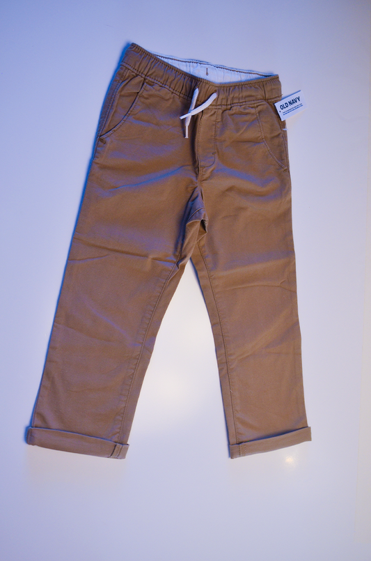 Calça Cáqui Infantil Old Navy