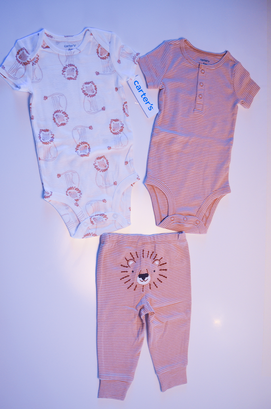Conjunto Carter’s Leãozinho