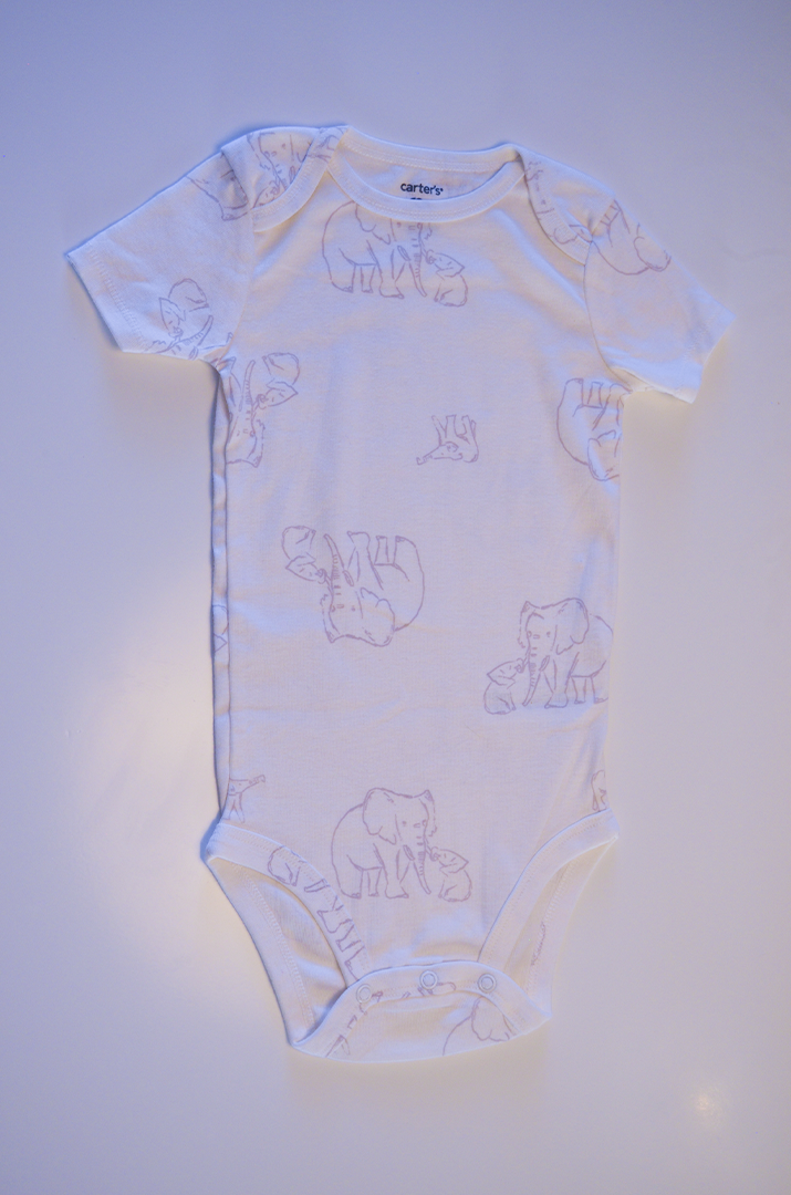 Kit Body Carter’s Infantil - Elefantes