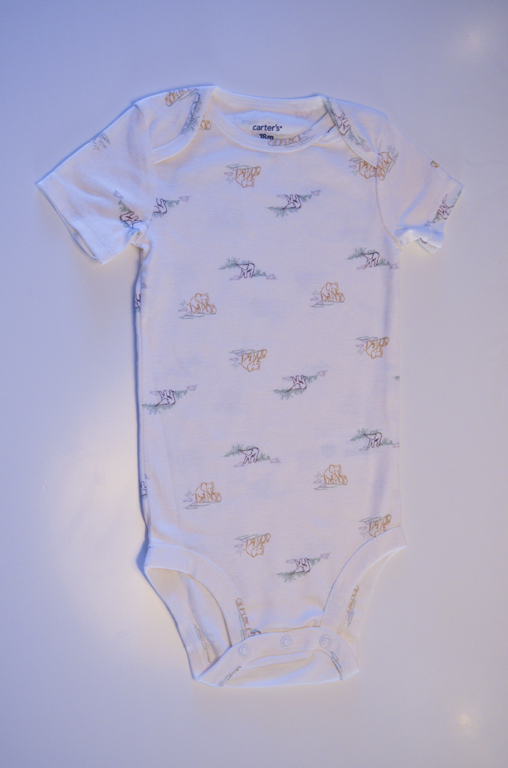 Kit Body Carter’s Infantil - Elefantes