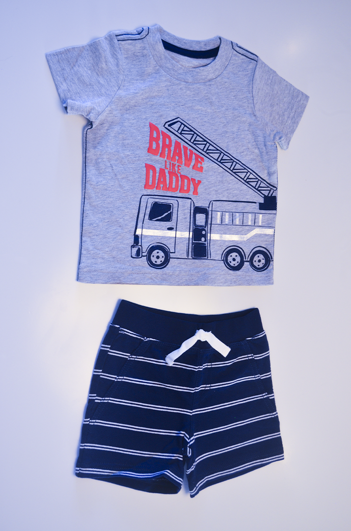 Conjunto Simple Joys Infantil - Brave like Daddy