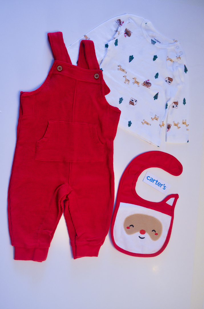 Conjunto Carter’s Infantil - Natal