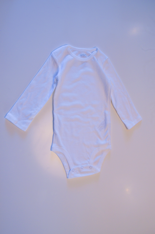 Kit Body Carter’s Infantil Manga Longa - 3 Peças