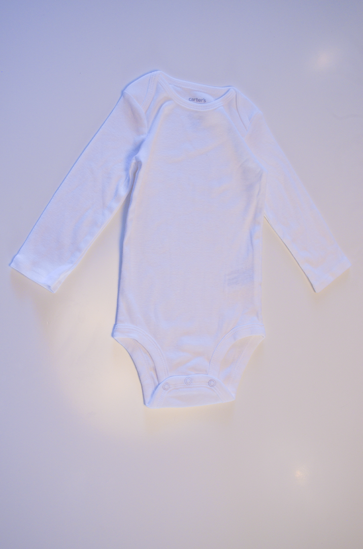 Kit Body Carter’s Infantil Manga Longa - 6 Peças