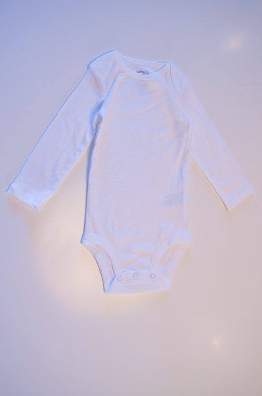 Kit Body Carter’s Infantil Manga Longa - 6 Peças