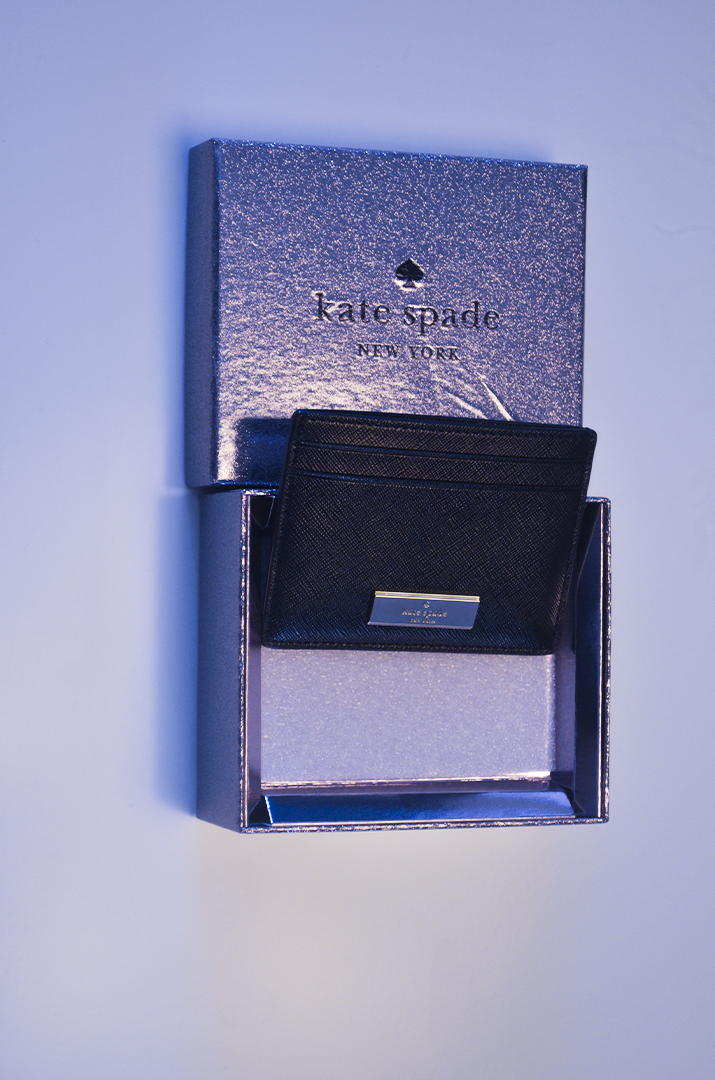 Porta-Cartão Kate Spade Preto
