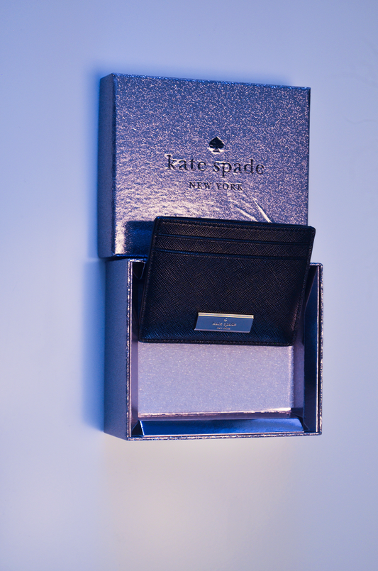 Porta-Cartão Kate Spade Preto