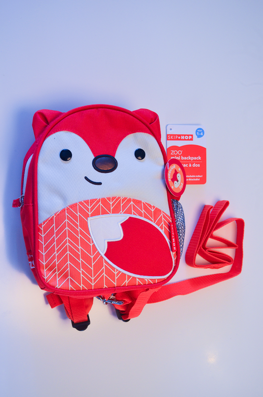 Mochila Infantil Skip Hop - Raposa com Guia de Segurança
