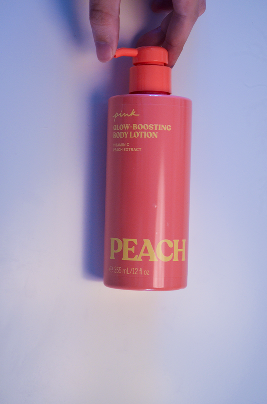 Hidratante Corporal Victoria's Secret Pink Peach Glow Boosting Body Lotion 355ml