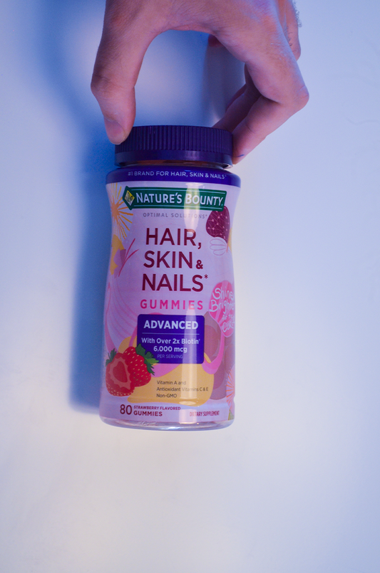 Suplemento Nature's Bounty Hair, Skin & Nails Advanced - 2x Biotina