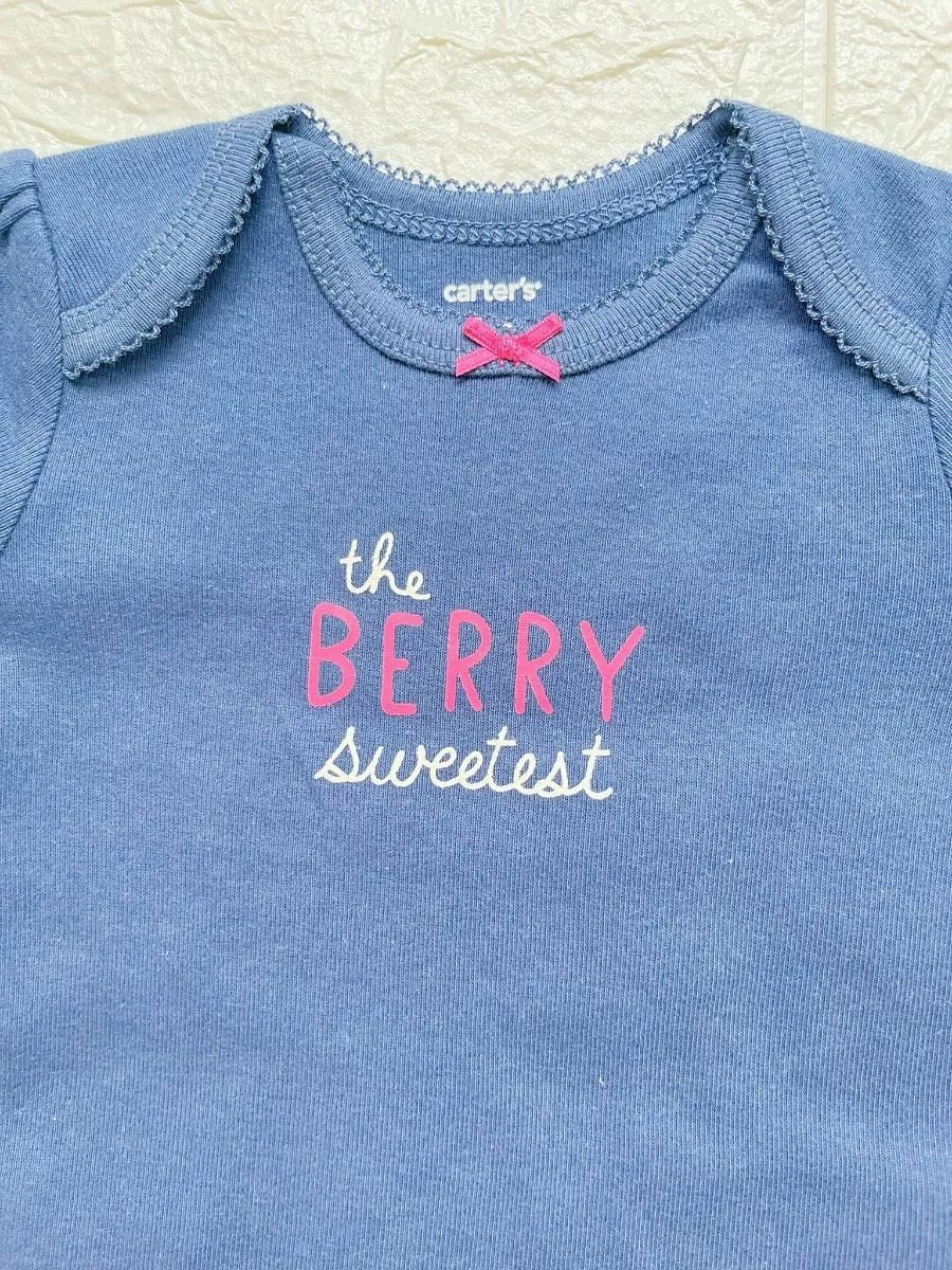 Conjunto Carter’s Morango