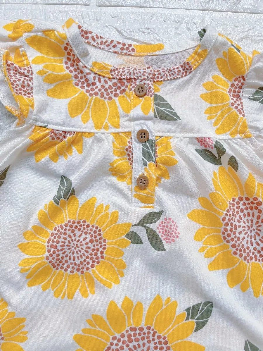 Conjunto Carter’s Girassol