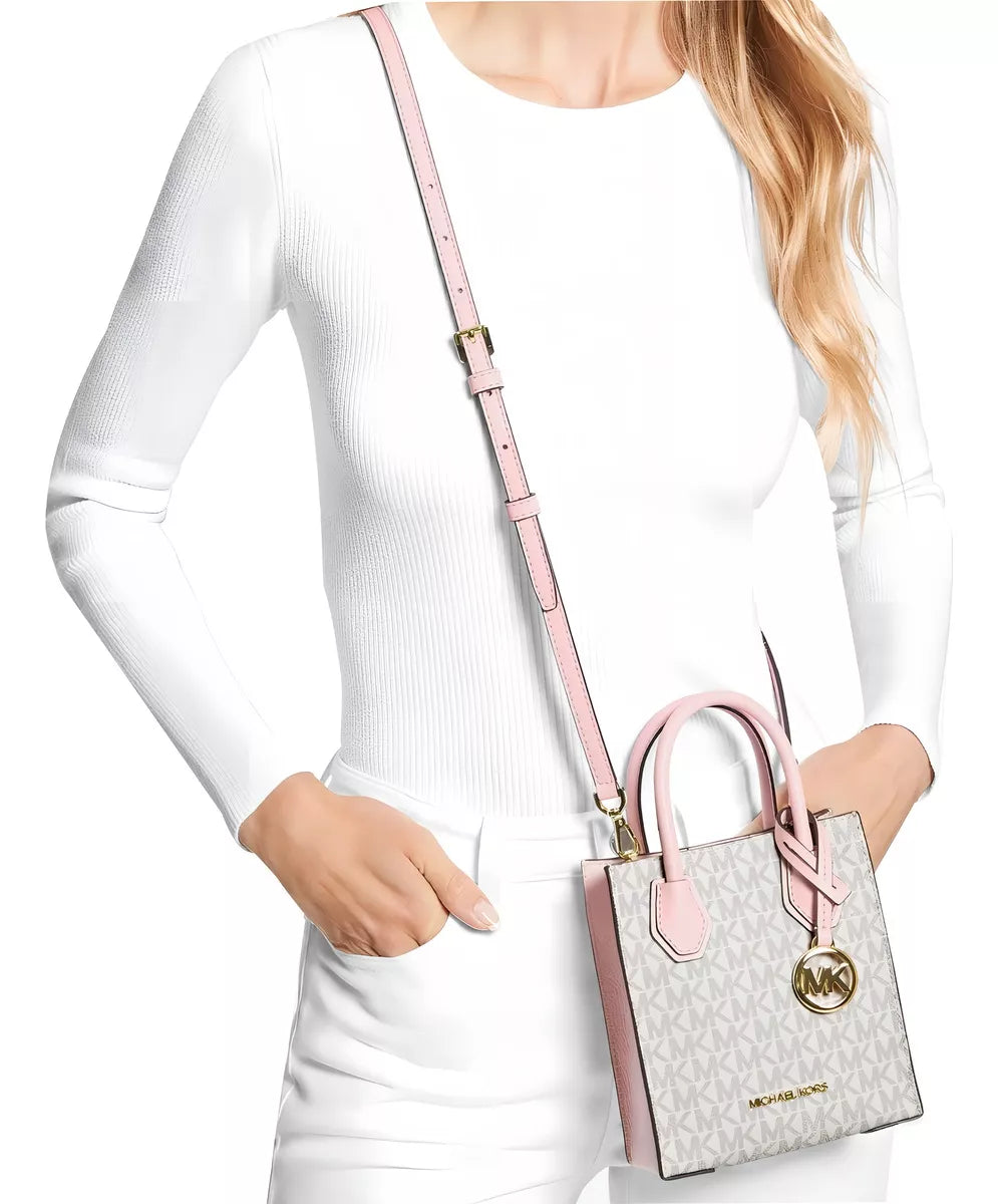 Bolsa Michael Kors Mercer Small Rosa
