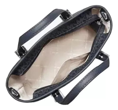 Bolsa Tiracolo Michael Kors Preta Estampada